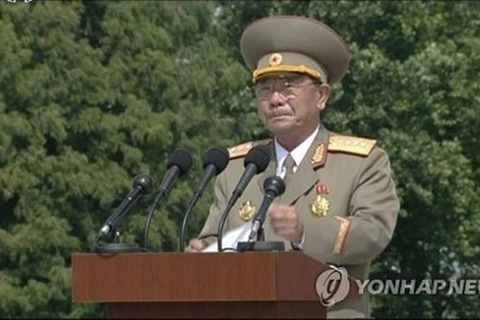 Bộ trưởng Quốc phòng Triều Tiên No Kwang Chol. (Nguồn: Yonhap)