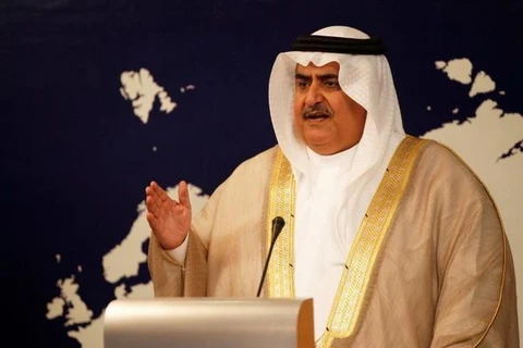 Bộ trưởng Ngoại giao Bahrain Khalid bin Ahmed al-Khalifa. (Nguồn: Reuters)
