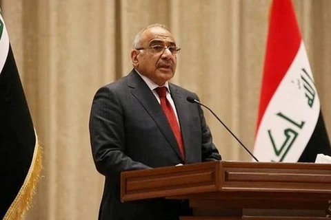 Thủ tướng Iraq Adel Abdul Mahdi. (Nguồn: AFP)