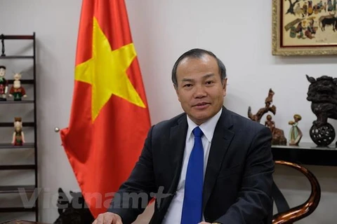 Đại sứ Việt Nam tại Cộng hòa Quần đảo Marshall. (Ảnh: Nguyễn Tuyến/Vietnam+)