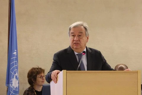Tổng Thư ký LHQ Antonio Guterres. (Ảnh: Hoàng Hoa/TTXVN)