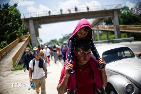 Người di cư. (Ảnh minh họa: AFP/TTXVN)