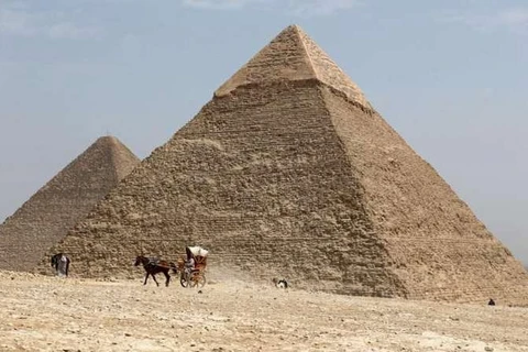 Kim tự tháp Giza, thuộc tỉnh Giza. (Nguồn: Reuters)