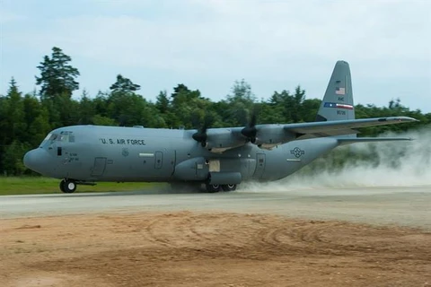 Máy bay vận tải C-130 của Mỹ. (Nguồn: U.S. Air Force)
