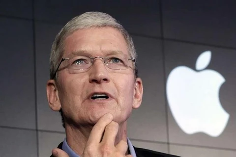 Giám đốc điều hành (CEO) của Apple Inc, ông Tim Cook . (Nguồn: Reuters)