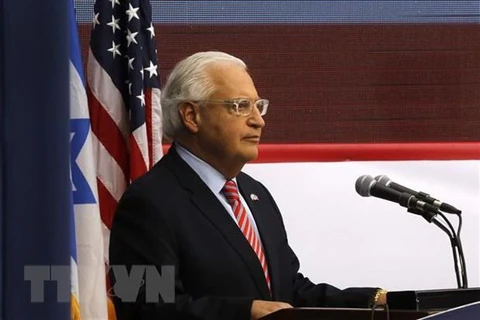 Đại sứ Mỹ tại Israel David Friedman. (Nguồn: AFP/TTXVN)