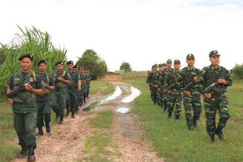 Phối hợp hoàn thành tốt quản lý, bảo vệ biên giới Việt Nam-Campuchia 