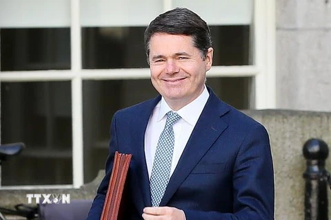 Bộ trưởng Tài chính Ireland Paschal Donohoe. (Ảnh: AFP/TTXVN)