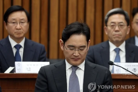 Phó Chủ tịch Công ty điện tử Samsung Electronics Lee Jae-yong. (Nguồn: Yonhap)