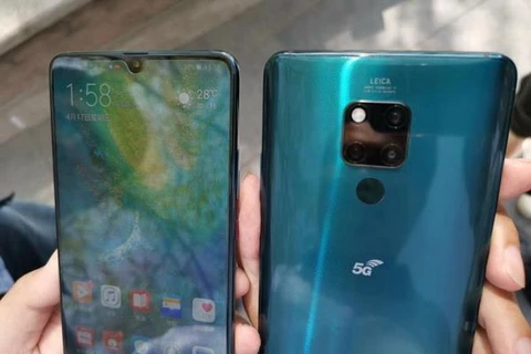 Điện thoại Huawei Mate 20 X 5G. (Nguồn: huaweicentral)