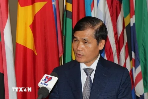 Phó Tổng Kiểm toán Nhà nước Vũ Văn Họa. (Ảnh Hoài Thanh/TTXVN)