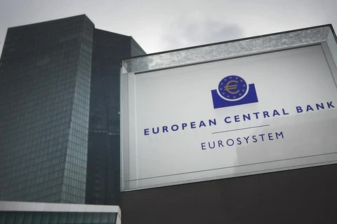 Trụ sở ECB tại Frankfurt am Main của Đức. (Ảnh: AFP/TTXVN)