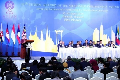 [Photo] Hoạt động của Chủ tịch Quốc hội Nguyễn Thị Kim Ngân ở AIPA 40