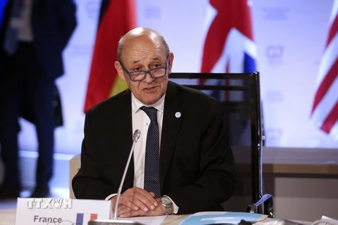 Ngoại trưởng Pháp Jean-Yves Le Drian. (Ảnh: AFP/TTXVN)