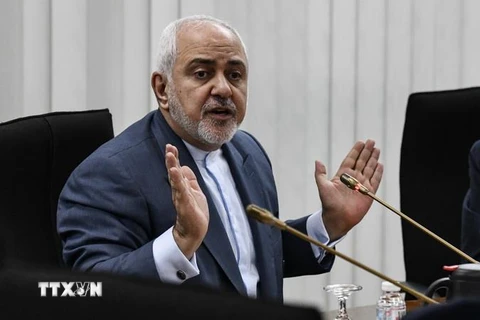 Ngoại trưởng Iran Mohammad Javad Zarif. (Ảnh: AFP/TTXVN)