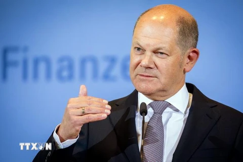 Bộ trưởng Bộ Tài chính Đức Olaf Scholz. (Ảnh: AFP/TTXVN)
