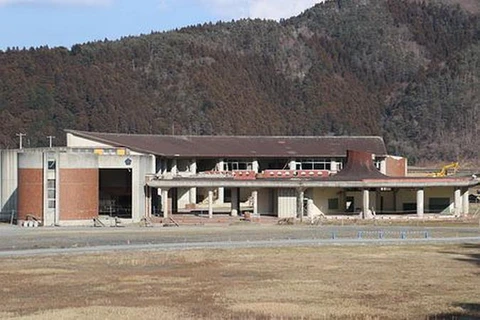 Trường tiểu học Okawa ở thành phố Ishinomaki. (Nguồn: nippon)
