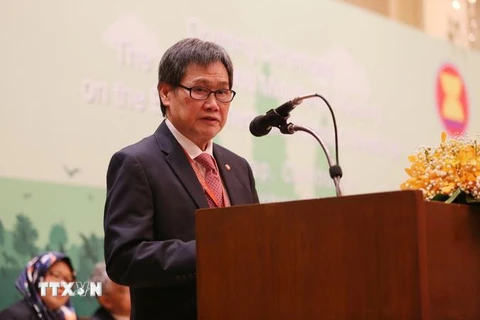 Tổng thư ký ASEAN Lim Jock Hoi. (Ảnh: Trần Long/TTXVN)