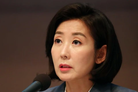 Đại diện đảng Hàn Quốc tự do tại Quốc hội Na Kyung-won. (Ảnh: Yonhap/TTXVN)