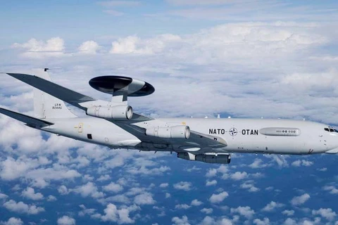 Một máy bay AWACS E-3 Sentry của Nato. (Nguồn: NATO) 