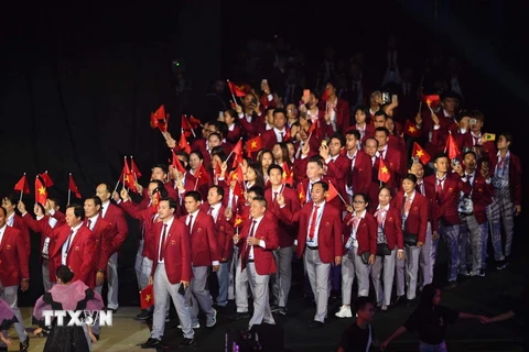 Hình ảnh Lễ khai mạc Đại hội thể thao Đông Nam Á lần thứ 30 