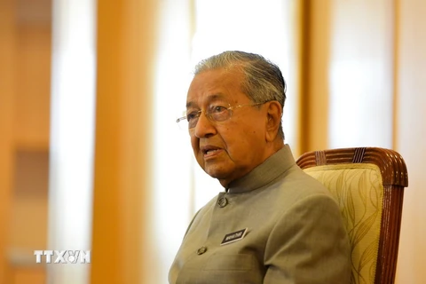 Thủ tướng Malaysia Mahathir Mohamad. (Ảnh: THX/TTXVN)