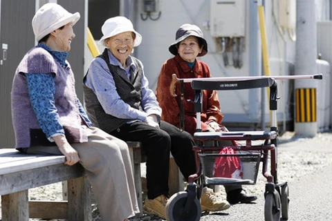 Dân số Nhật Bản bây giờ già hơn ở bất kỳ nơi nào. (Nguồn: Kyodo News)