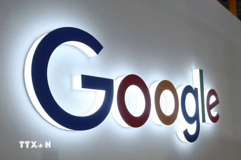 Biểu tượng Google. (Ảnh: AFP/TTXVN)
