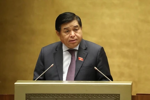 Bộ trưởng Bộ Kế hoạch và Đầu tư Nguyễn Chí Dũng. (Ảnh: Văn Điệp/TTXVN)