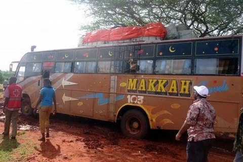 Một cuộc tấn công vao xe buýt ở Kenya. (Nguồn: AFP)