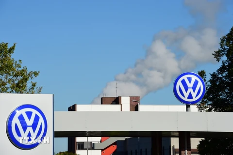 Trụ sở Volkswagen tại Wolfsburg của Đức. (Ảnh: AFP/TTXVN)