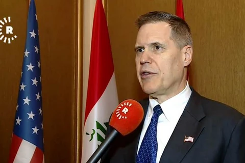 Đại sứ Mỹ tại Baghdad Matthew Tueller. (Nguồn: rudaw)
