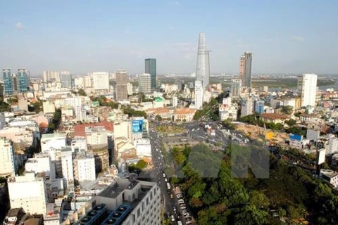 Một góc của Thành phố Hồ Chí Minh. (Ảnh: TTXVN)