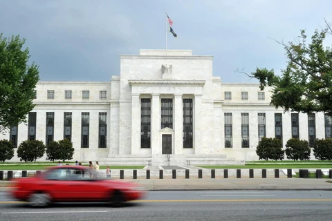 Trụ sở Ngân hàng Dự trữ Liên bang Mỹ (Fed) tại Washington, DC.(Ảnh: AFP/TTXVN)