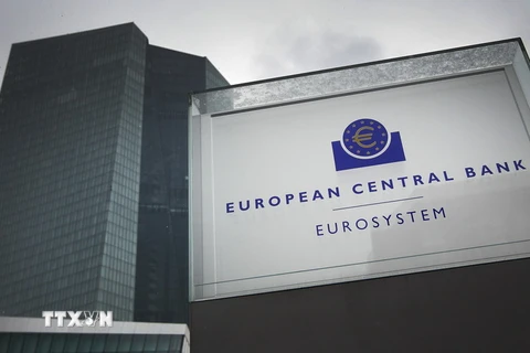 Trụ sở ECB tại Frankfurt của Đức. (Ảnh: AFP/ TTXVN)