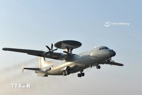 Một máy bay quân sự của Trung Quốc. (Ảnh: Defence-blog/TTXVN)