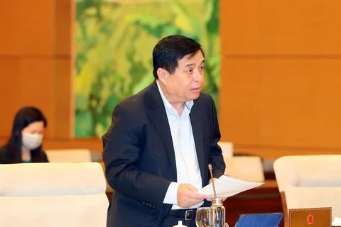 Bộ trưởng Bộ Kế hoạch và Đầu tư Nguyễn Chí Dũng. (Ảnh: Trọng Đức/TTXVN)