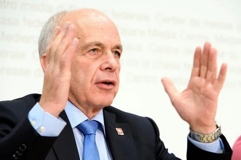 Bộ trưởng Tài chính Thụy Sĩ Ueli Maurer. (Nguồn: swissinfo)
