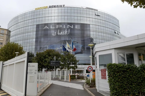 Trụ sở hãng Renault tại Boulogne Billancourt, gần Paris, Pháp. (Ảnh: AFP/TTXVN)
