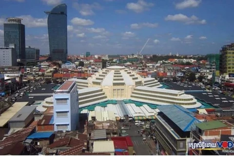 Thủ đô Phnom Penh của Campuchia. (Nguồn: VOD Archive)