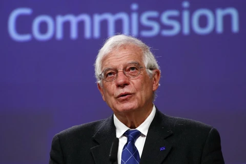 Đại diện cấp cao phụ trách chính sách an ninh và đối ngoại EU Josep Borrell. (Ảnh: AFP/TTXVN)