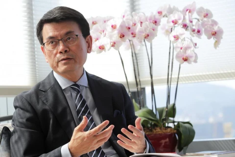 Người đứng đầu Cục Thương mại và Phát triển Kinh tế Khu hành chính đặc biệt Hong Kong (Trung Quốc) Khâu Đằng Hoa. (Nguồn: scmp.com)