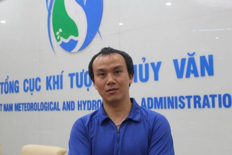 Tiến sỹ Hoàng Phúc Lâm, Phó Giám đốc Trung tâm Dự báo Khí tượng Thủy văn Quốc gia. (Nguồn: baotainguyenmoitruong.vn)