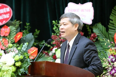 Tân Chủ tịch Hội hữu nghị Việt Nam-Hungary Phạm Công Tạc. (Ảnh: TTXVN)