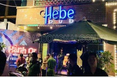 Quán bar-club trá hình Hè Bé. (Nguồn: congan.dongnai.gov.vn)