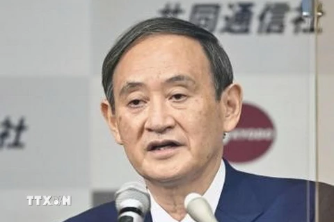 Thủ tướng Nhật Bản Suga Yoshihide. (Ảnh: Kyodo/TTXVN)