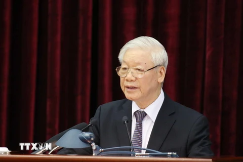 Tổng Bí thư, Chủ tịch nước Nguyễn Phú Trọng sẽ tham dự Lễ Khai mạc và phát biểu chào mừng Hội nghị. (Ảnh: Phương Hoa/TTXVN)
