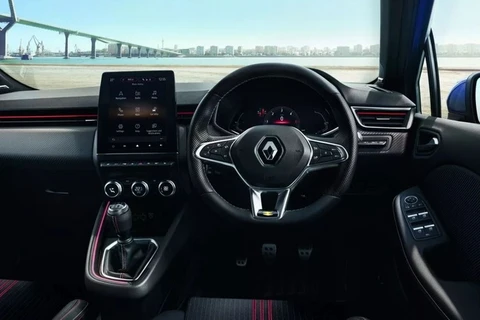 Sản phẩm hiển thị thông tin trung tâm của LG Electronics trên xe Renault. (Nguồn: LG Electronics Inc.)