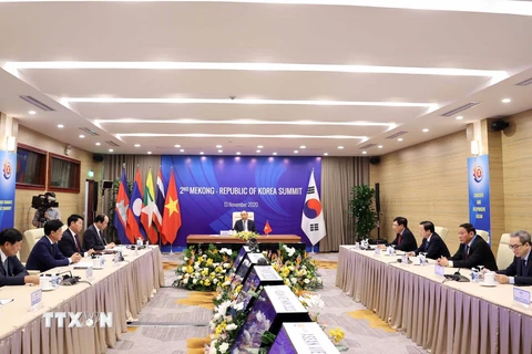 Hình ảnh về Hội nghị Cấp cao Mekong-Hàn Quốc lần thứ hai