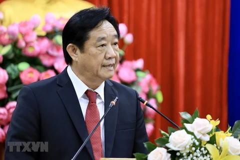 Ông Nguyễn Hoàng Thao, Chủ tịch Ủy ban Nhân dân tỉnh Bình Dương. (Ảnh: Chí Tưởng/TTXVN)